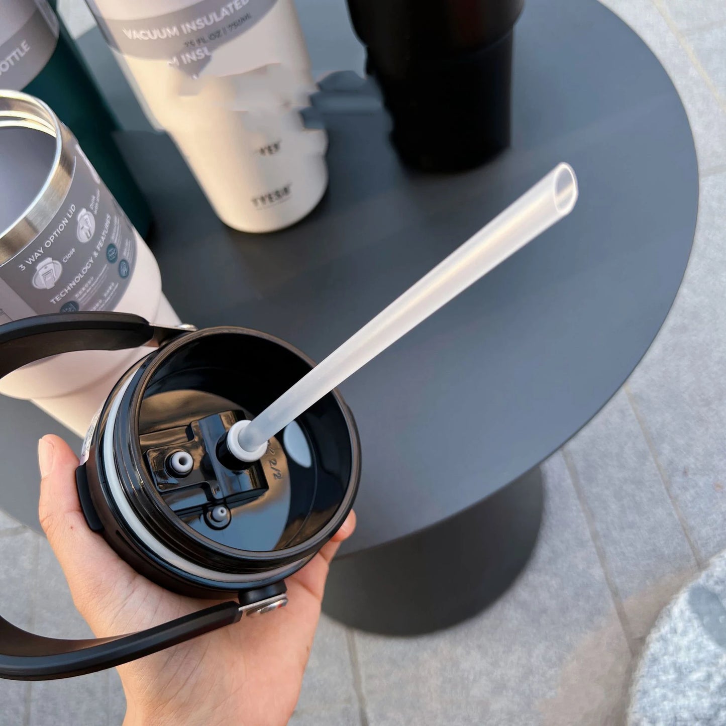 Thermos Bottle Stainless Steel Double-layer Insulation