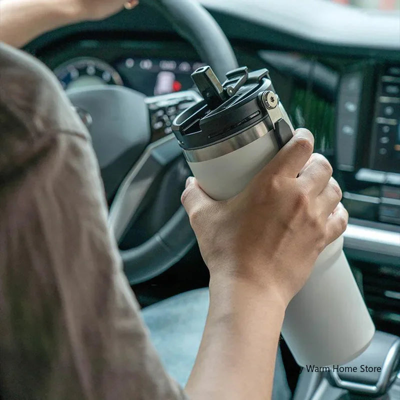Thermos Bottle Stainless Steel Double-layer Insulation